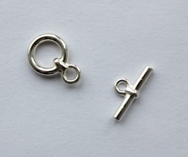 10mm Silver Toggle Clasp